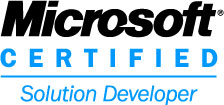 Microsoft certified Solutions Developer